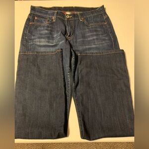 Lucky Brand Jeans By Gene Montesano Reg Straight Leg Classic Cotton Size 12/31